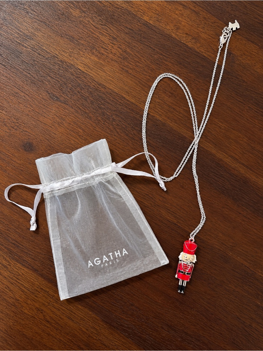 Agatha Paris - Nutcracker Pendant Necklace 32”